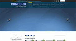 Desktop Screenshot of concordstoreequipment.com